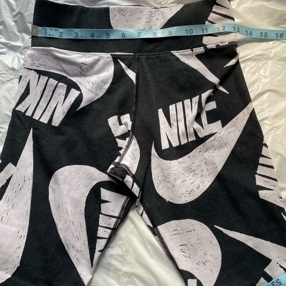 NIKE ICONIC CLASH ALL OVER LEGGINGS SIZE M - Picture 2 of 7